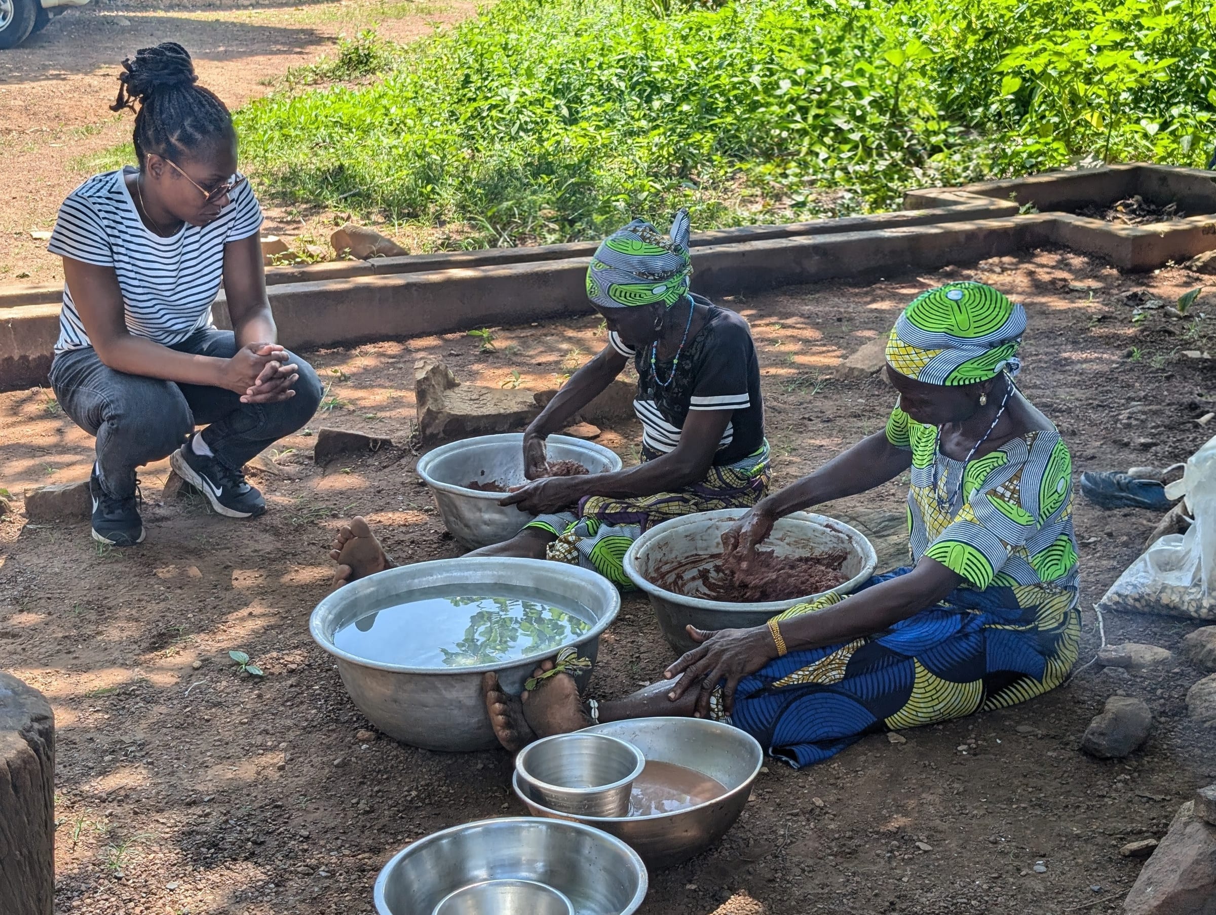 Rencontres locales dans un village au Bénin