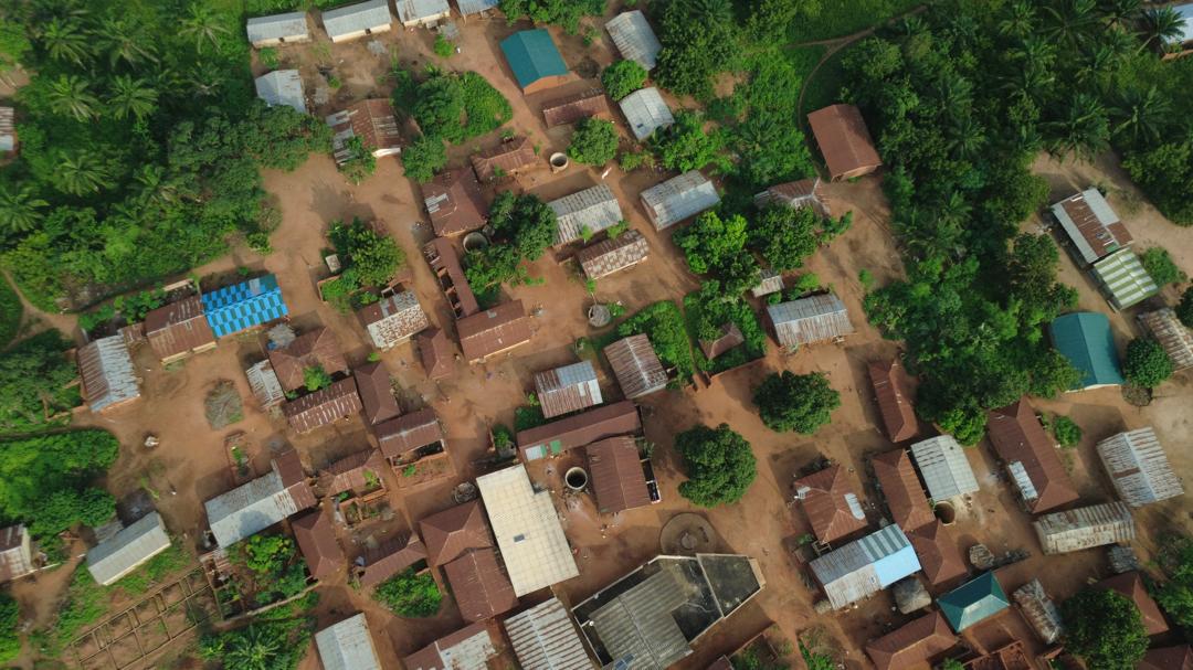 Vue du village de Kakékanmé